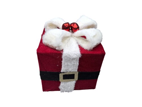 Kerstcadeaudoos maat M - Kerstman - afbeelding 1