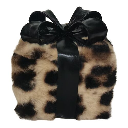 Kerstcadeaudoos maat XS - Panter zwart