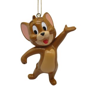 Kerstornament Jerry resin 7.5 cm