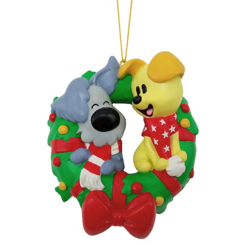 Kerstornament Woezel & Pip resin 11.5 cm - afbeelding 2