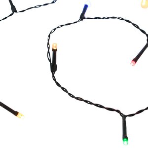 Anna's Collection kerstverlichting multicolor premium - 40 lampjes