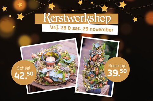 Kerstworkshop bij Coppelmans Deurne