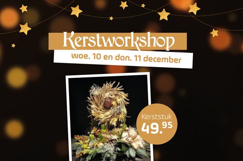 Kerstworkshop Veldhoven