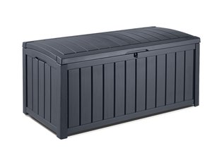 Keter Glenwood Opbergbox 390L grafiet - afbeelding 1