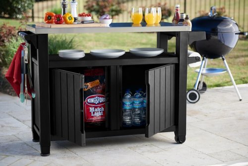 Keter Unity XL BBQ 298L grafiet - afbeelding 4