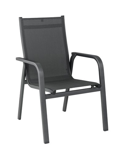 Kettler EASY stapelfauteuil antraciet