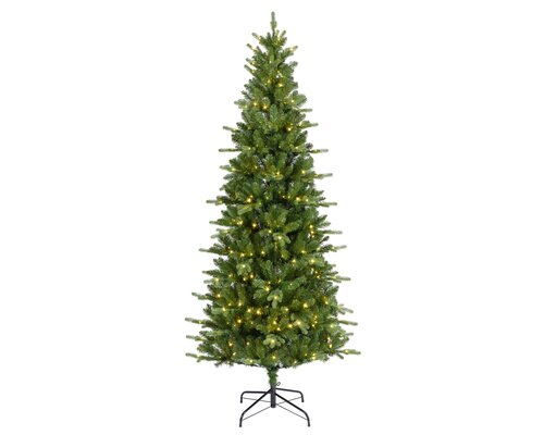 Killington Fir prelit hinged tree - H 210 x D 103 cm 380 L