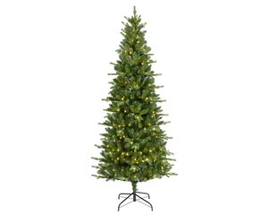 Killington Fir prelit hinged tree - H 180 x D 93 cm