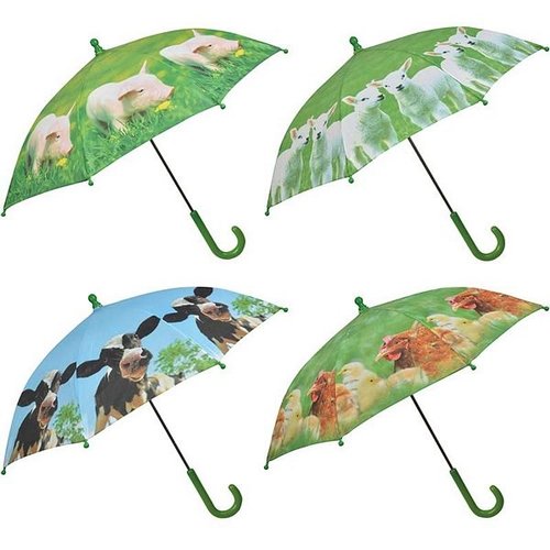 Kinderparaplu boerderijdieren ass.
