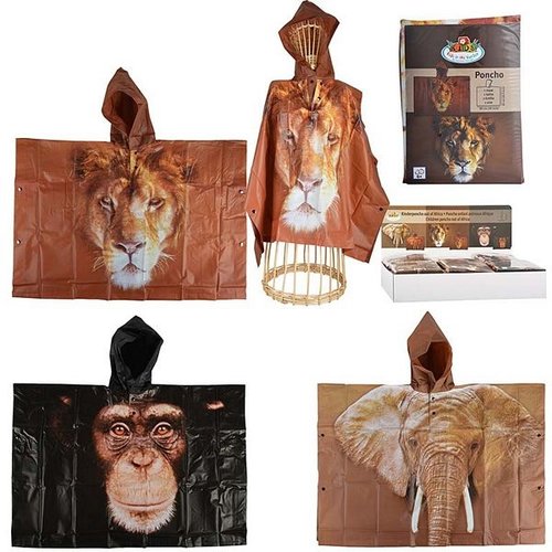 Kinderponcho out of Africa ass.