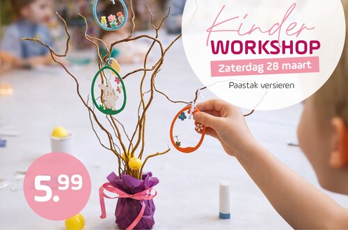 Kinderworkshop paastak versieren - Veldhoven