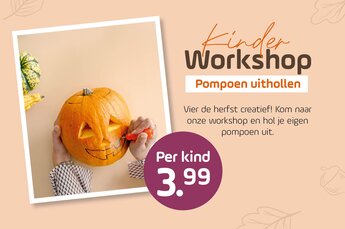 Kinderworkshop pompoenen