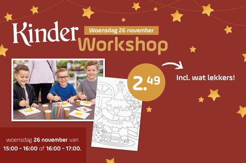 Kinderworkshop schilderen - Oisterwijk