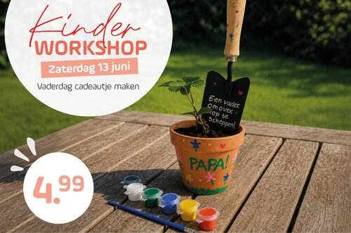 Kinderworkshop Vaderdag - Helmond