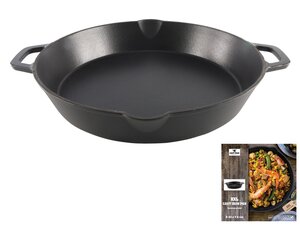 Koekenpan gietijzer Ø43x7,5cm