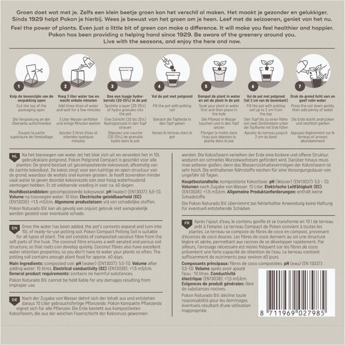 Kokos Potgr Compact 10L - afbeelding 2