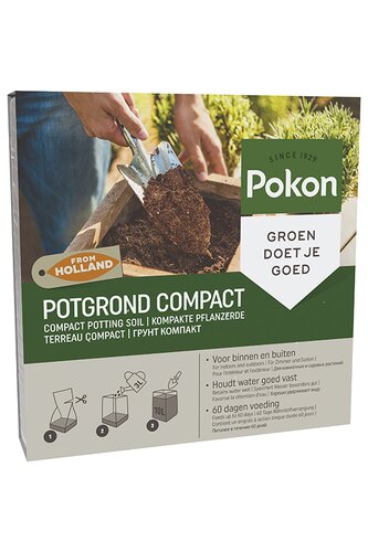 Pokon Kokos Potgr Compact 10L - afbeelding 1