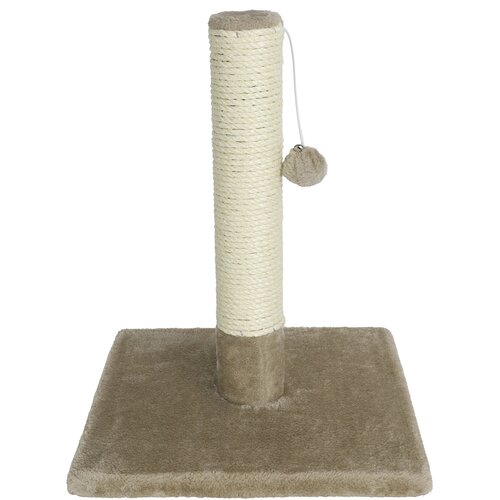 Krabpaal Caty Novo Met bal en belletje - 45cm Taupe
