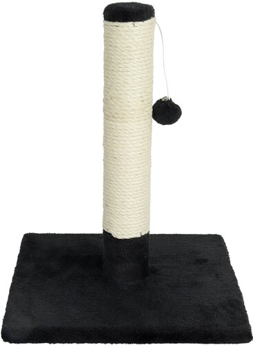 Krabpaal Caty Novo Met bal en belletje - 45cm Zwart