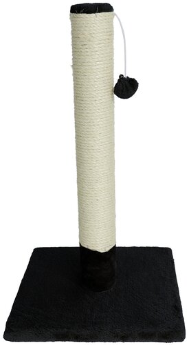 Krabpaal Caty Novo Met bal en belletje - 62cm Zwart
