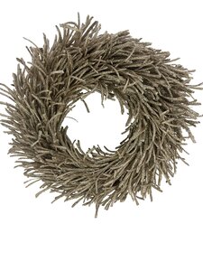 Krans D 50 cm champagne glitter