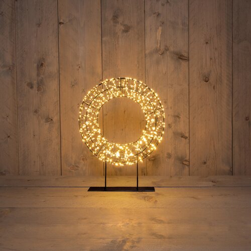 Krans op voet 800l 28x6cm classic