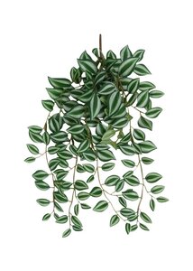 Kunst hangplant Tradescantia H 48 cm