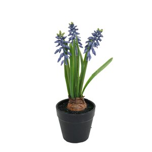 Kunstplant Blauwe druif - H 25 cm