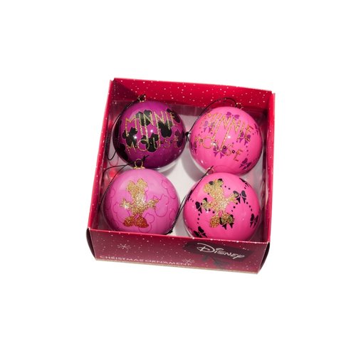 Kurt S. Adler Kerstballen Disney Mickey Mouse - 4 stuks