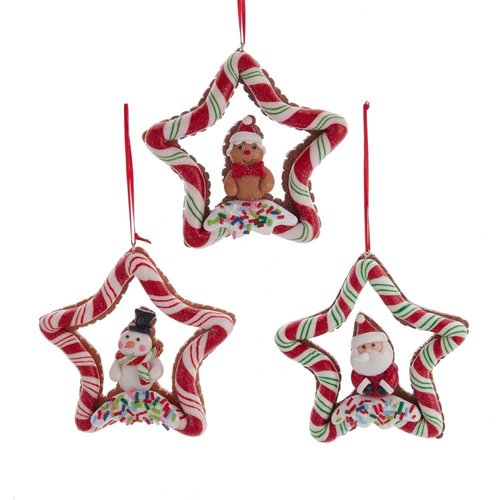 Kurt S. Adler Ornament Claydough snoep ster