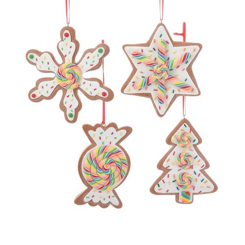 Kurt S. Adler Ornament Claygoudh Gingerbread koekjes