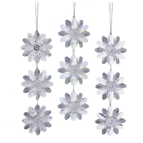 Kurt S. Adler Ornament Cluster sneeuwvlokken
