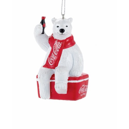Kurt S. Adler Ornament Coca-Cola beer op cooler