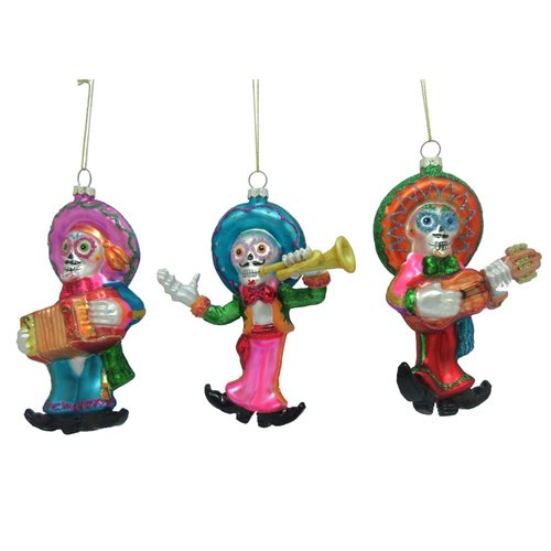 Kurt S. Adler Ornament Dag van de dood skeletten