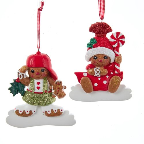 Kurt S. Adler Ornament Gingerbread jongen/meisje