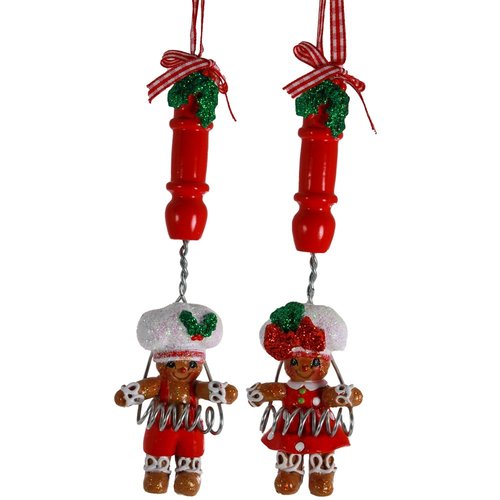 Kurt S. Adler Ornament Gingerbread jongen/meisje