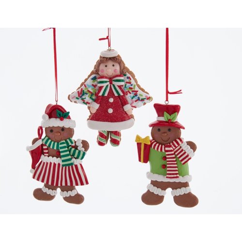 Kurt S. Adler Ornament Gingerbread met strepen