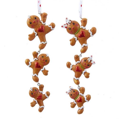 Kurt S. Adler Ornament Gingerbread slinger jongen/meisje