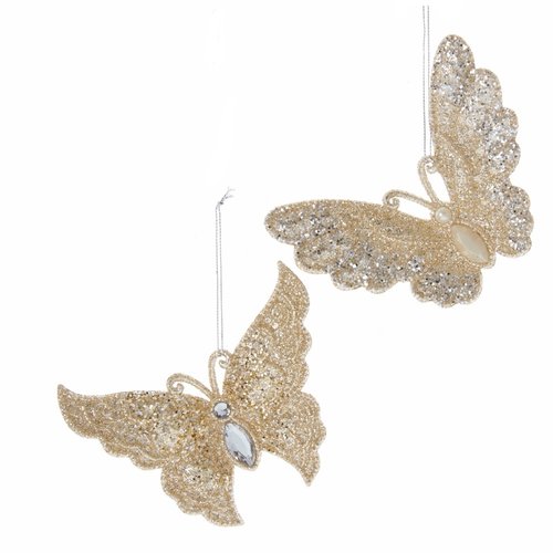 Kurt S. Adler Ornament Gouden vlinders