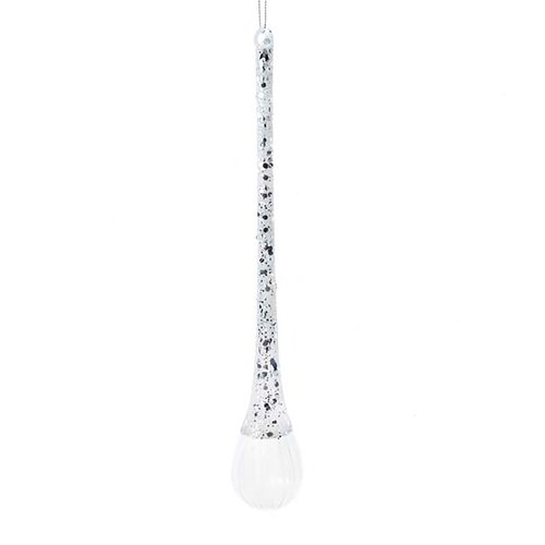 Kurt S. Adler Ornament Ijs druppel zilver