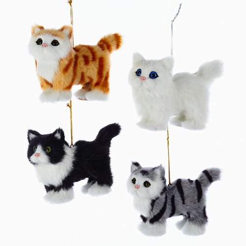 Kurt S. Adler Ornament Kat fluffy