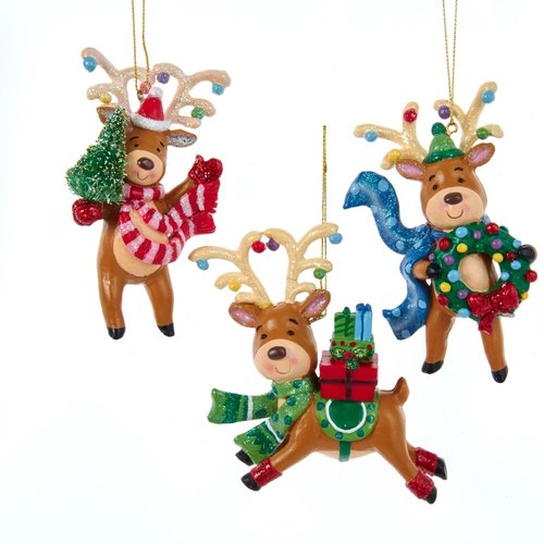 Kurt S. Adler Ornament Multi kleuren rendieren