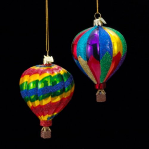 Kurt S. Adler Ornament Noble gems luchtballon