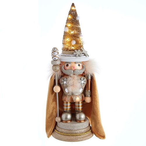 Kurt S. Adler Ornament Notenkraker bos goud