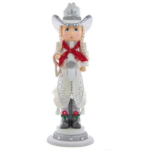 Kurt S. Adler Ornament Notenkraker ringstone cowgirl