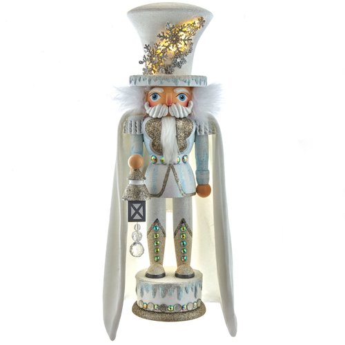 Kurt S. Adler Ornament Notenkraker witte sneeuwvlok