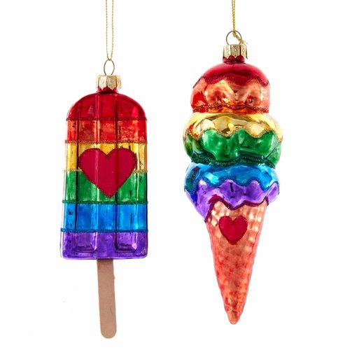Kurt S. Adler Ornament Pride ijsjes
