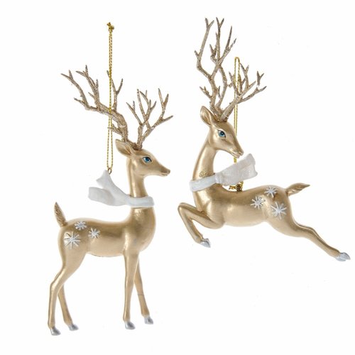 Kurt S. Adler Ornament Rendier goud
