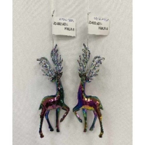 Kurt S. Adler Ornament Rendieren multi kleuren