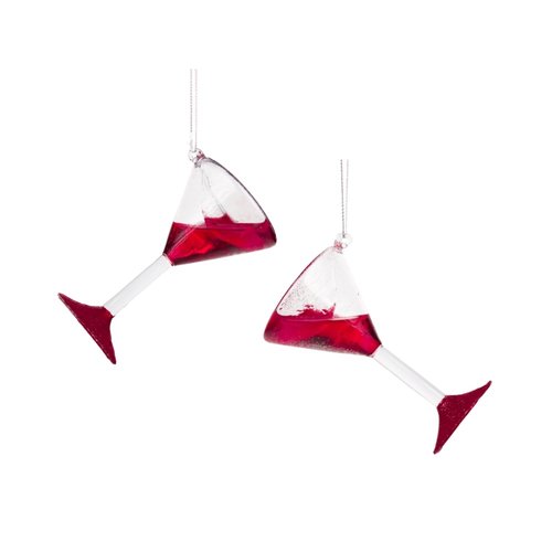 Kurt S. Adler Ornament Rood glas